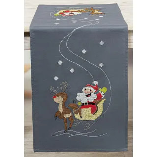 Stickläufer "Santa's wilde Fahrt"