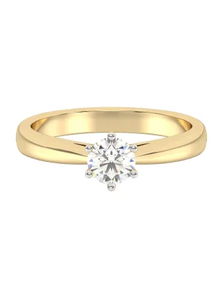 Diam Addict Ring 585 Gelbgold mit im Labor gezüchtetem Diamanten