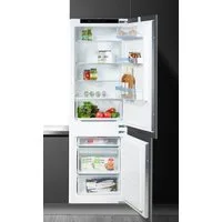 BOSCH Einbaukühlgefrierkombination Serie 4 KIV86VSE0, 177,2 cm hoch, 54,1 cm breit, Low Frost: geringere Eisbildung & schnelleres Abtauen