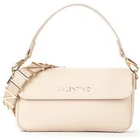 VALENTINO BAGS Umhängetasche ALEXIA, Damen Schultertasche mit goldfoldfarbenem Logo-Schmuckelement