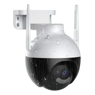 Hiseeu WHD912B 2MP Outdoor Security Camera 1080P HD IP66 Waterproof Color Night Vision AI Human Detect Wireless WiFi Cam