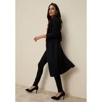 Tamaris Strickjacke mit figurumspielender Passform in Longform aus kuschligem Viskosegestrick