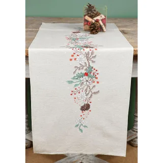 Stickläufer "Winterzeit"