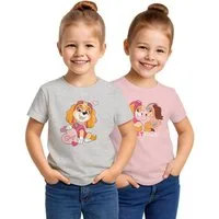 United Labels® T-Shirt Paw Patrol T-Shirt Oberteil Shirt kurzärmlig (2er Pack)