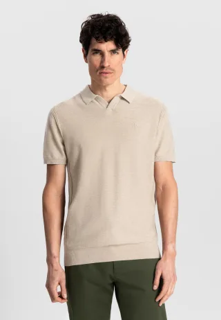 Dstrezzed - Mercury Short Sleeve Polo desert brown - Gr. - XXL