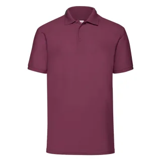 Fruit of the Loom - "65/35" Poloshirt für Herren (Burgunderrot)