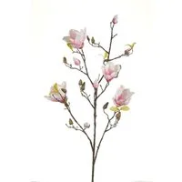 Kunstblume Kunstblume Magnolie, Emerald, Höhe 105 cm, Farbe: Rosa