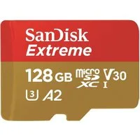 Sandisk Extreme 128GB (R170MB/s) Cams&Drones + Ad. 1 Jahr RescuePRO DX Speicherkarte