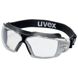 uvex Vollsichtbrille pheos cx2 sonic schwarz weiß/schwarz/transparent - 9309275