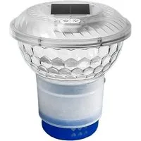 Solarandmore Chlordosierschwimmer pool dosierschwimmer, Chlor Dosierer, chlordosierer für pool, pool licht, (1-tlg) Poolpflege,pool zubehör,pool beleuchtung,Ausziehbar,solar,wasserdicht