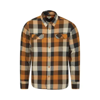 Mountain Warehouse - "Trace" Hemd für Herren Langärmlig (Rostfarben)