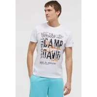 CAMP DAVID Rundhalsshirt mit Necktape