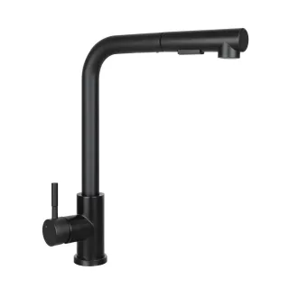Nettlife Küchenarmatur, Schwarz, Metall, 26x34x32 cm, Küchen, Küchenausstattung, Küchenarmaturen