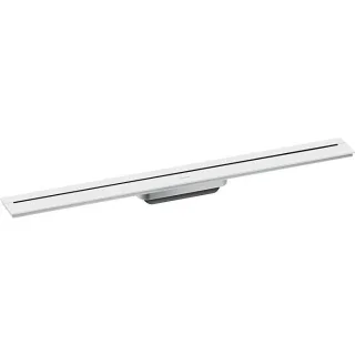 hansgrohe Drain Duschrinne 42526700 800mm, Fertigset, zur Wandmontage, mattweiß
