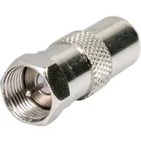 Schwaiger Schwaiger UEST9310531 F-Koax-Adapter Anschlüsse: F-Stecker, Koax-Stec SAT-Kabel