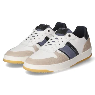 Bullboxer Low Sneaker  Weiß - Gr. 44 -  Textil