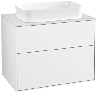 Villeroy & Boch Waschtischunterschrank Finion G63 800x603x501mm Wandbel WT mittig , G63100GF G63100GF