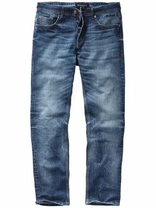 Mey & Edlich Herren Vorleben-Jeans Blau 98 % Baumwolle (bio), 2 % Elasthan