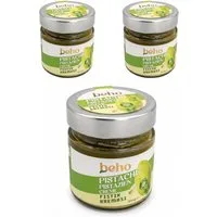 ADELSHOP Nussaufstrich Pistaziencreme 200g - Ohne Palmöl & Glucose - Premium Aufstrich, Ohne Palmöl, Ohne Glucose