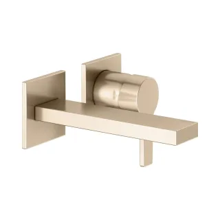 Keuco EHM Waschtischarmatur Edition 11 51116, Wandmontage, Ausl.187 mm,Bronze geb., 51116030201 51116030201