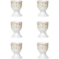 Ritzenhoff & Breker Eierbecher Shanti Eierbecher ø 5.0 cm 6er Set, (6er Set, 6-tlg., 6x Eierbecher)