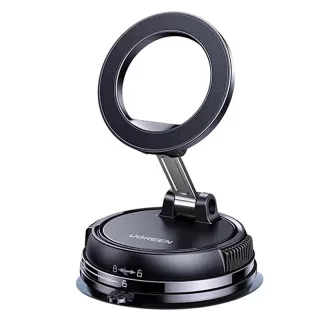 UGREEN LP969 Magnetic Car Mount Vacuum Suction Stand 720° Adjustable Zinc Alloy Holder for iPhone 12-17 Dashboard Windsh