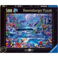 Ravensburger Puzzle Glow in the Dark, Im Zauber des Mondlichts, 500 Puzzleteile, Made in Germany
