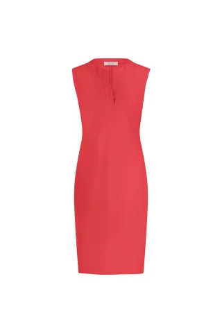 Studio Anneloes - Simplicity sls dress coral red - Gr. - XS