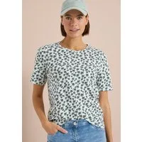 CECIL Print-Shirt aus reiner Baumwolle