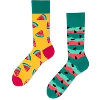 Many Mornings Freizeitsocken Many Mornings Socken Watermelon Splash (1 Paar, 1-Paar, 1 Paar) immer ein dismatching Paar