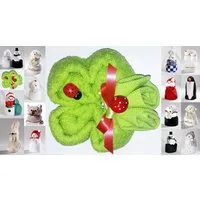 JACK Handtuch Set Frottier Geschenk Set viele Modelle Handarbeit Origami Gästetuch, (1-St), Handtuch, Waschhandschuh, gefaltete Tiere, tolle Geschenkidee