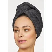 OTTO home Turban-Handtuch Juna, als Set und Serie erhältlich, 2 Turbanhandtücher 24x61cm, Walkfrottee (2-St), 100% Baumwolle, Turban, Uni-Farben, weich