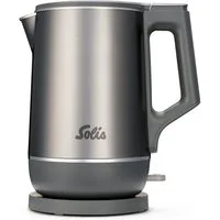 SOLIS OF SWITZERLAND Wasserkocher Eco Boil, Typ 5520, 1,7 l, 1800 W, Leise, leichte Reinigung, 3D-Heizsystem