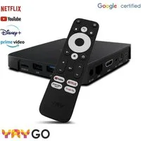 VU+ YAY GO Android TV HIGH-END 4K UHD Streaming Box Android 10.0 und Chrom Netzwerk-Receiver