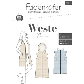 Fadenkäfer Schnitt "Weste" für Damen