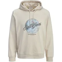 Jack & Jones Kapuzensweatshirt JJHONOLULU SHAPE SWEAT HOOD Baumwollmischung, regular fit