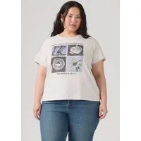 Levi's® Plus T-Shirt PL PERFECT TEE mit Logodruck