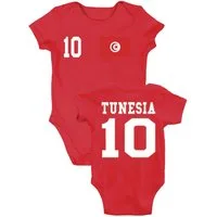 Youth Designz Kurzarmbody Tunesien Kinder Baby Body Strampler mit trendigem Motiv