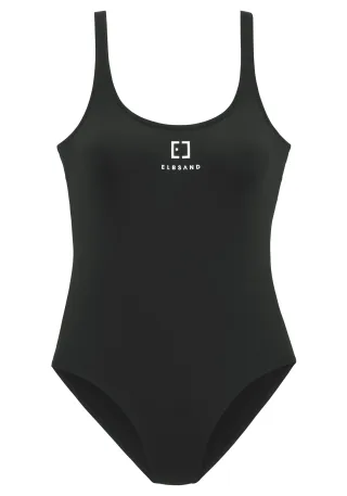 LASCANA - Elbsand LM Badeanzug black - Gr. - 40A