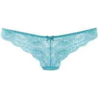 LASCANA String aus schöner Vollspitze und Schleife