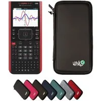 Texas Instruments Taschenrechner TI-Nspire CX II-T CAS inkl. WYNGS Schutztasche Schwarz