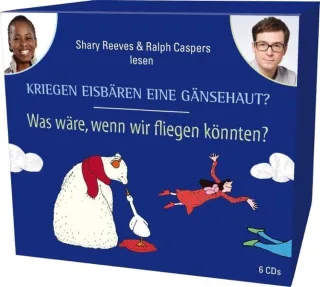CD WISSEN Junior - Kriegen Eisbären eine Gänsehaut? / Was wäre wenn wir fliegen könnten? Sammelbox 6 CDs [Audio CD] [2012] Isabelle Auerbach Yvonne Weindel Shary Reeves Ralph Caspers