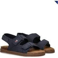 Tommy Hilfiger Sandale Barfußschuh, Sommerschuh mit drei regulierbaren Klettverschlüssen