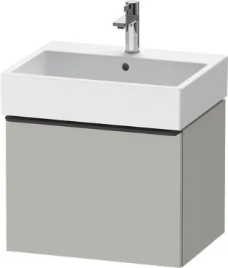 Duravit D-Neo Waschtischunterbau wandhängend Betongrau Matt 584x442x440 mm - DE42710BD070000 DE42710BD070000