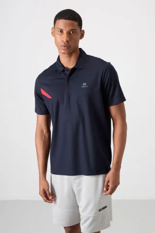 Herren Polo-Kragen Kurzarm T-Shirt