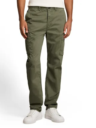 Denim Tom Tailor - TTREGULAR Cargo Hose urban olive green - Gr. - XL