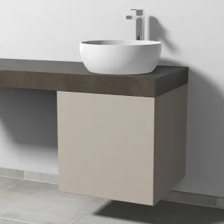 Sanipa WTU mit Tür A: rechts 2morrow (P3360R) 510x500x520 Kaschmir-Matt, P33601UR P33601UR