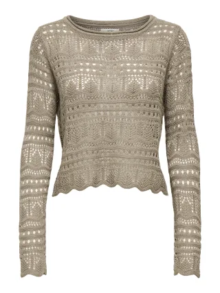 JDY - JDYSUN LAY L/S BOATNECK PULLOV. KNT NOOS - Gr. - XL