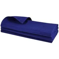 Engelland Geschirrtuch Poliertuch, (Vorteils-Set, 3-tlg., Waffel-Pique), 100 % Baumwolle, integrierte Aufhängeschlaufe, 70 x 50 cm