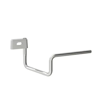 LAUFEN Val Handtuchhalter H3812810040001 17,5cm, für Handwaschbecken, Ablage rechts, verchromt